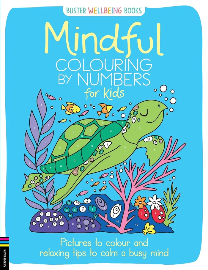 Mindful Colouring by Numbers for Kids, omaľovánka