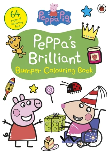 Peppa's Brilliant Bumper Colouring Book, omaľovánka