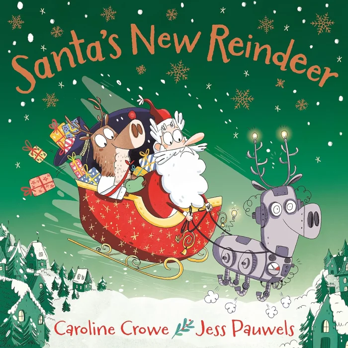 Santa's New Reindeer, anglická kniha