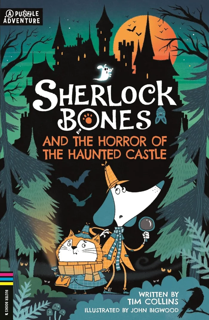 Sherlock Bones and the Horror of the Haunted Castle (4), anglická kniha