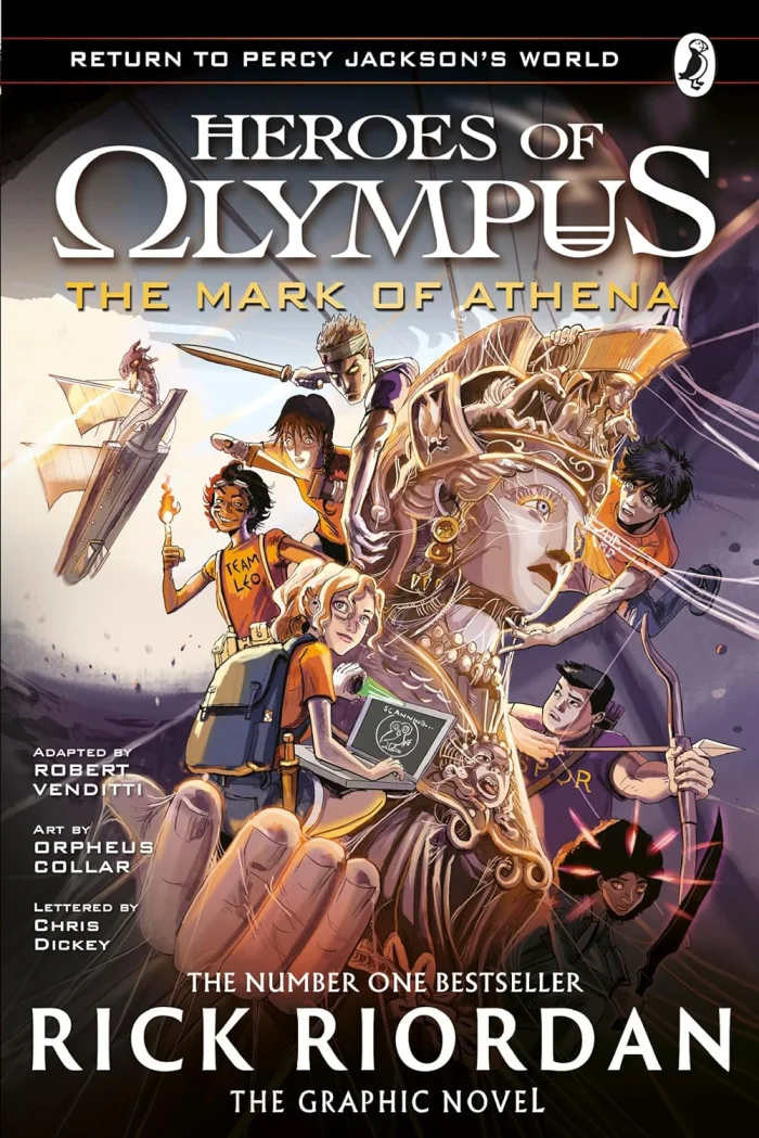 The Mark of Athena (3), anglická kniha-komiks