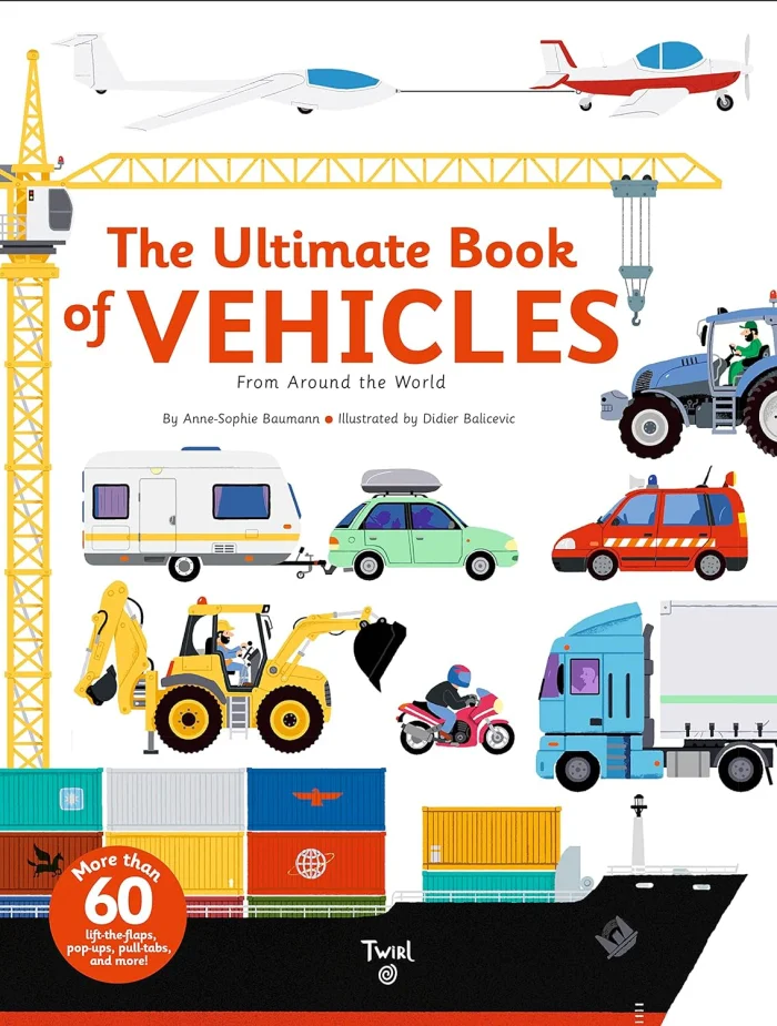 The Ultimate Book of Vehicles, anglická kniha