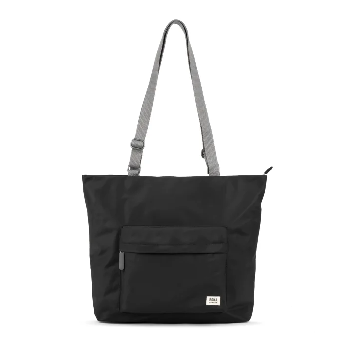 Trafalgar Tote B Black (Recycled Nylon), taška