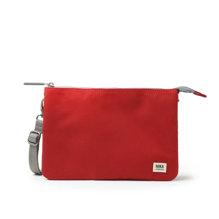 Carnaby Crossbody XL Mars Red (Recycled Canvas), kabelka