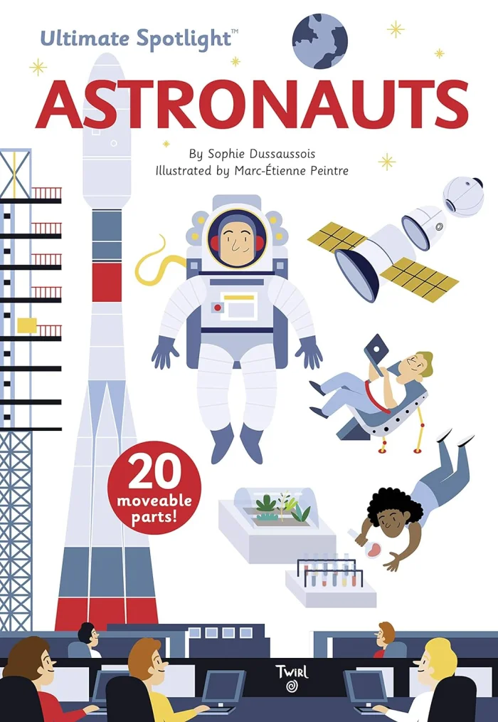 Astronauts, anglická kniha - leporelo