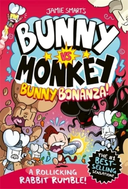 Bunny Bonanza! (9), anglická kniha - komiks
