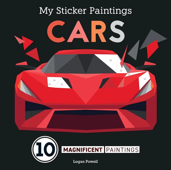Cars, nálepkový zošit