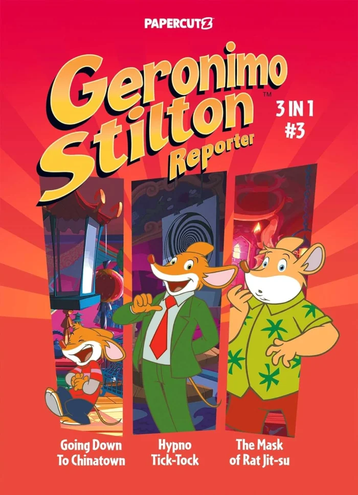 Geronimo Stilton Reporter 3-in-1 (3), anglická kniha - komiks
