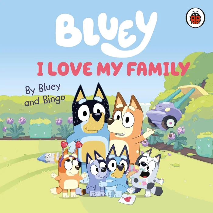 I Love My Family, anglická kniha - leporelo