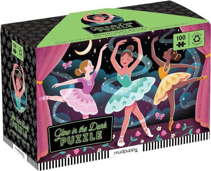 Moonlight Ballet Glow in the Dark Puzzle (100ks), puzzle