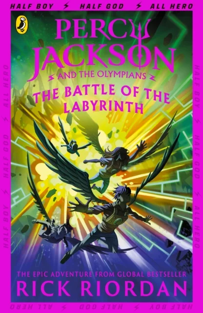 Percy Jackson and the Battle of the Labyrinth (4), anglická kniha
