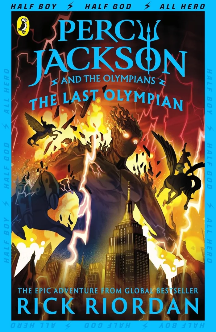 Percy Jackson and the Last Olympian (5), anglická kniha