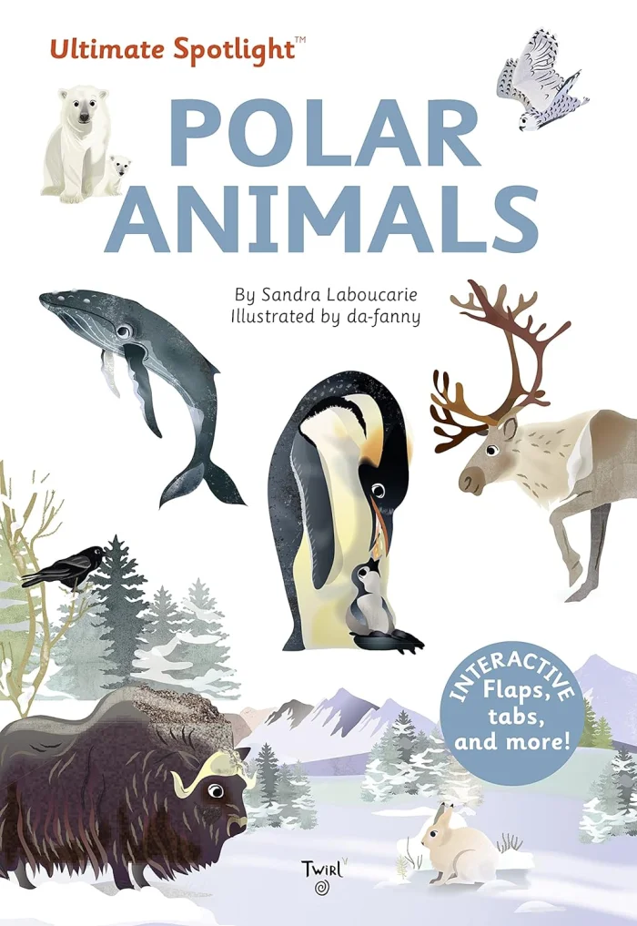 Polar Animals, anglická kniha - leporelo