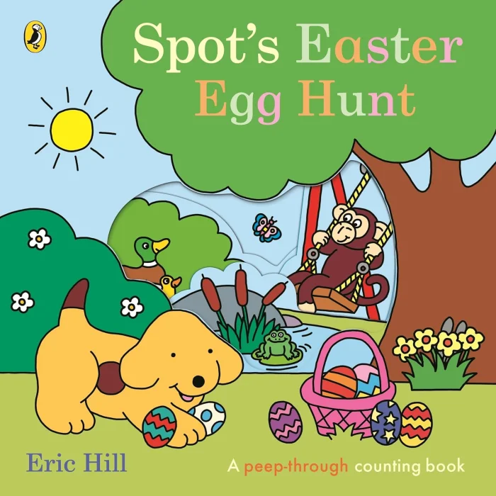 Spot's Easter Egg Hunt, anglická kniha - leporelo