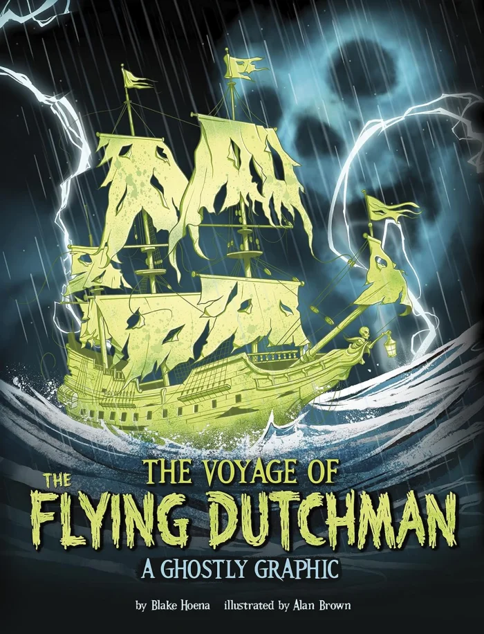 The Voyage of the Flying Dutchman, anglická kniha- komiks