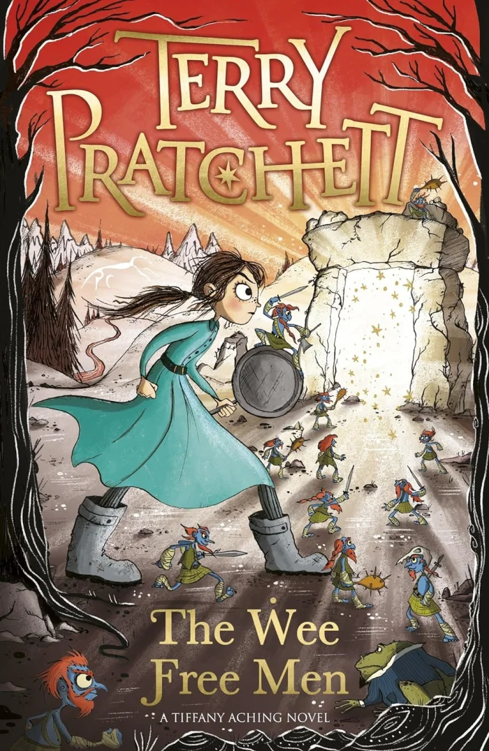 The Wee Free Men: A Tiffany Aching Novel (1), anglická kniha
