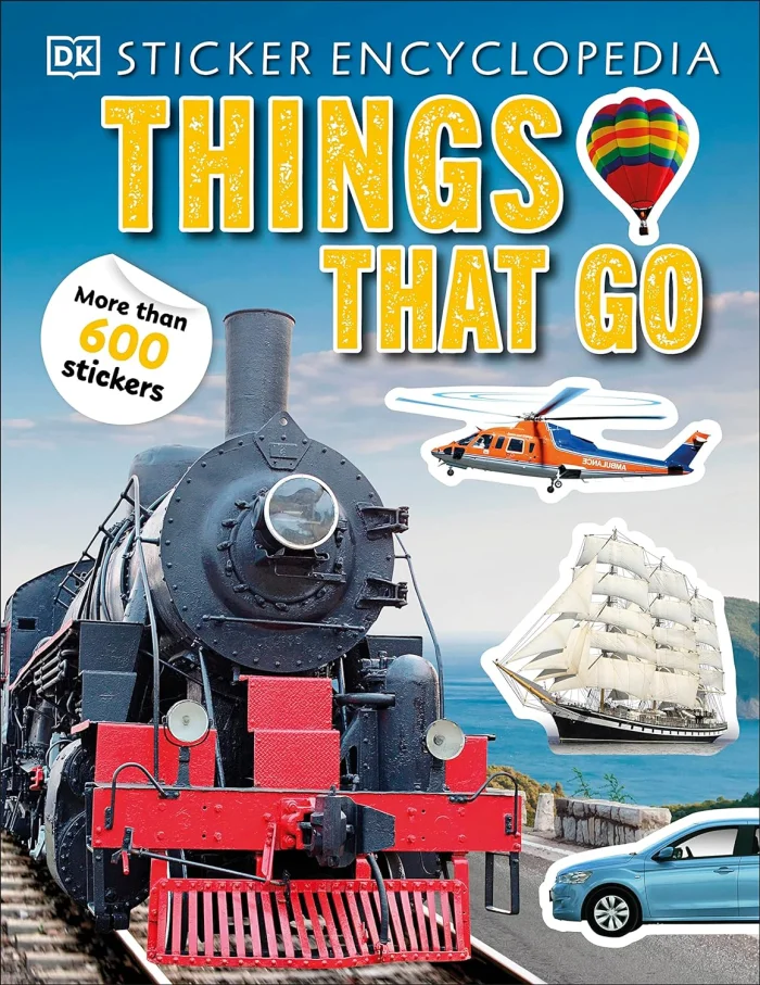 Things That Go, nálepkový zošit