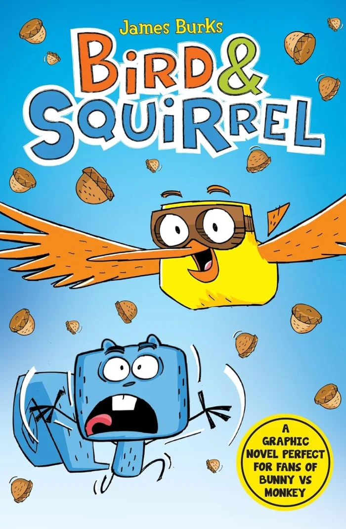 Bird & Squirrel 2-in-1, anglická kniha - komiks