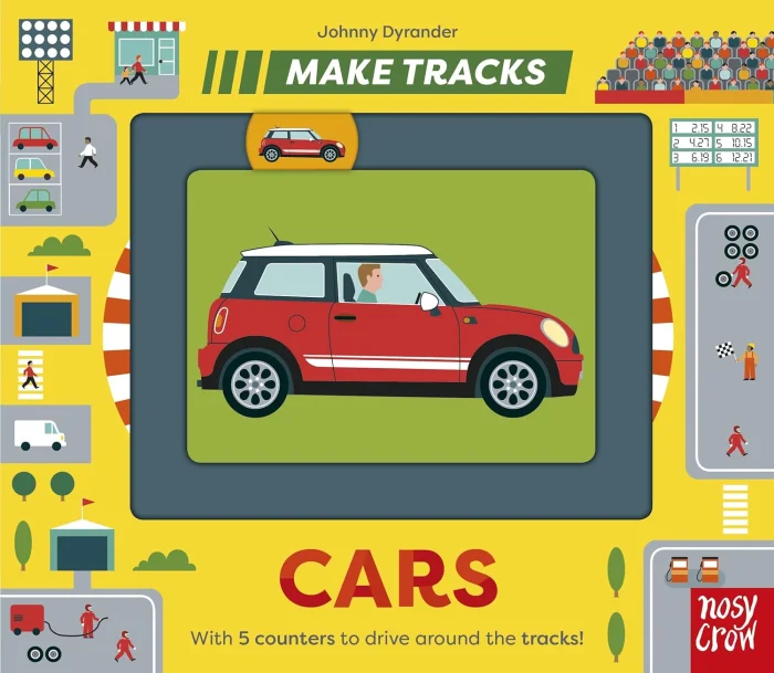 Cars, anglická kniha - leporelo