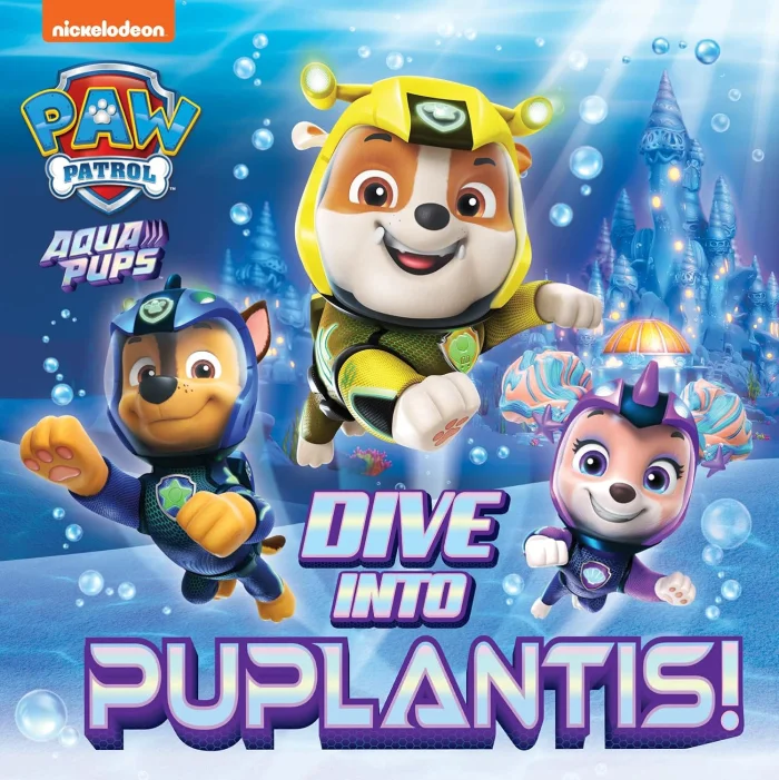 Dive into Puplantis!, anglická kniha