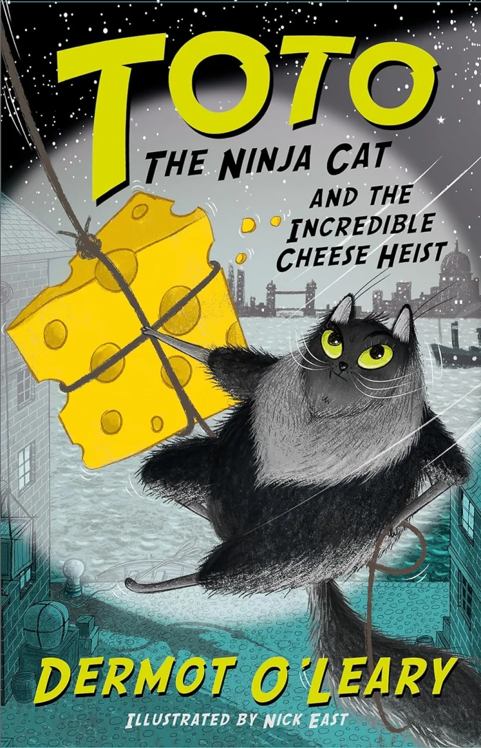 Toto the Ninja Cat and the Incredible Cheese Heist (2), anglická kniha