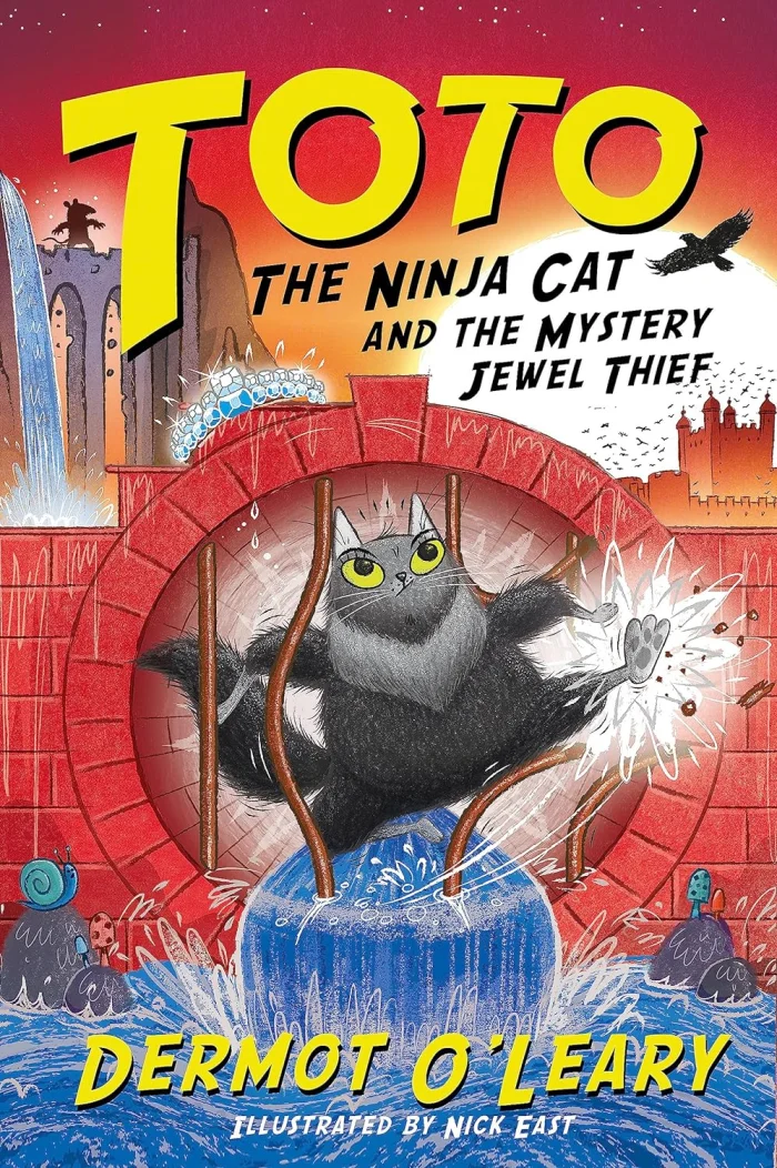 Toto the Ninja Cat and the Mystery Jewel Thief (4), anglická kniha