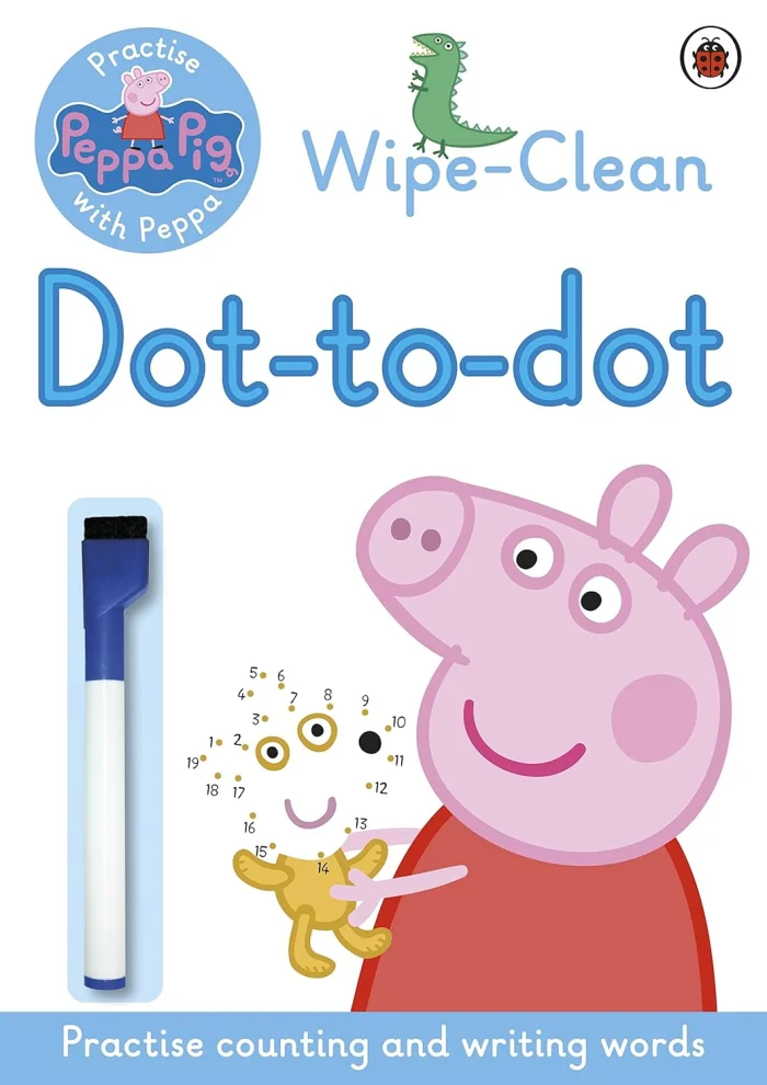 Wipe-clean Dot-to-Dot, pracovný zošit