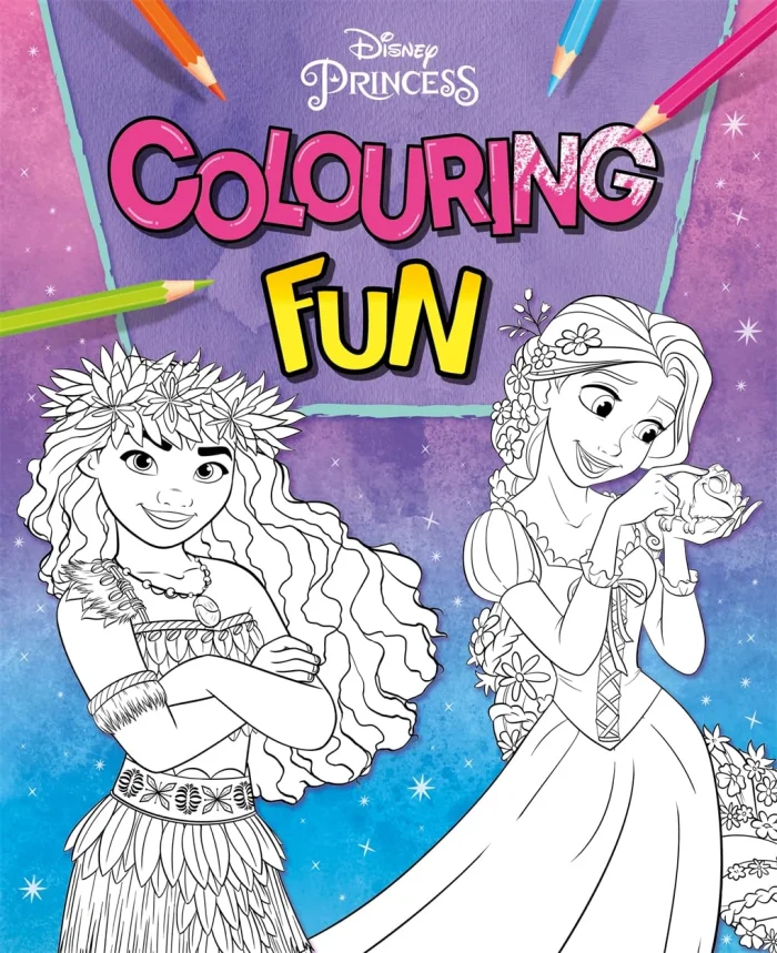 Disney Princess: Colouring Fun, omaľovánka