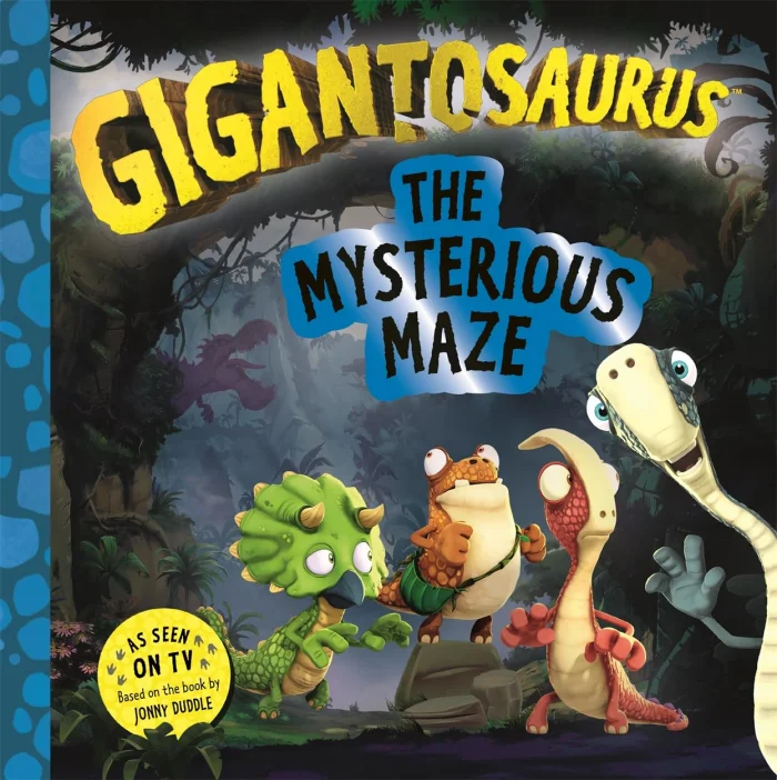 Gigantosaurus - The Mysterious Maze, anglická kniha