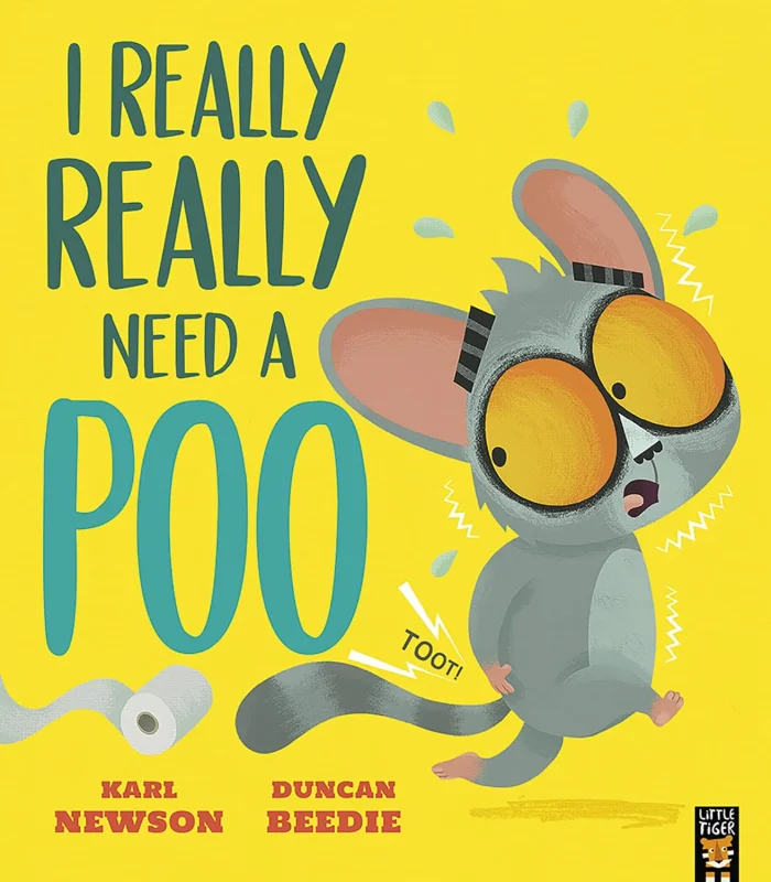 I Really, Really Need a Poo, anglická kniha