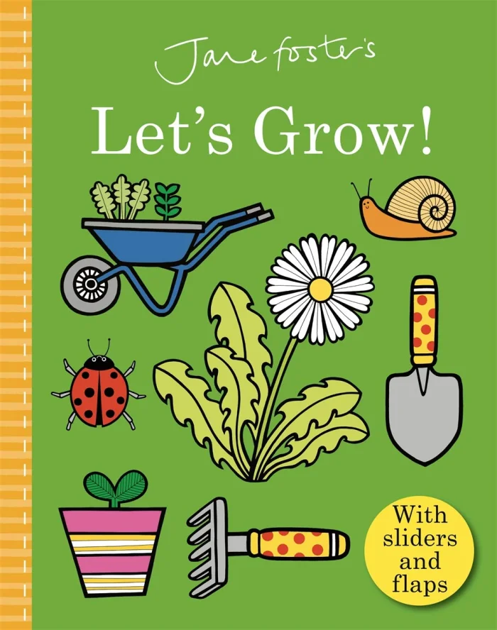 Jane Foster's Let's Grow, anglická kniha - leporelo