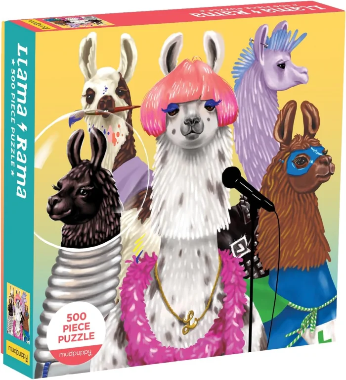 Llama Rama (500 ks), puzzle