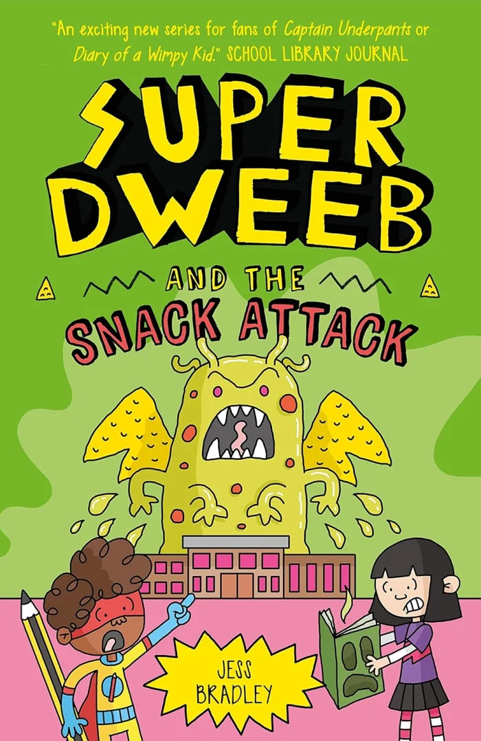 Super Dweeb and the Snack Attack (6), anglická kniha - komiks