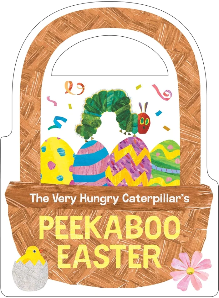 The Very Hungry Caterpillar's Peekaboo Easter, anglická kniha - leporelo