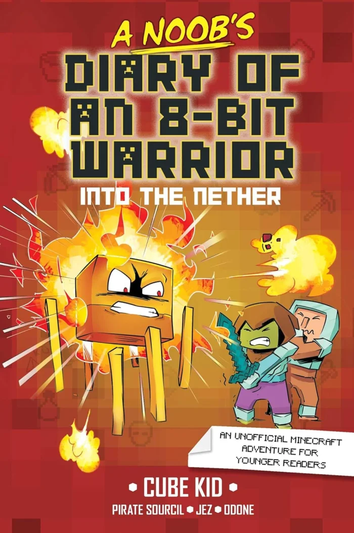 A Noob's Diary of an 8-Bit Warrior: Into the Nether (2), anglická kniha