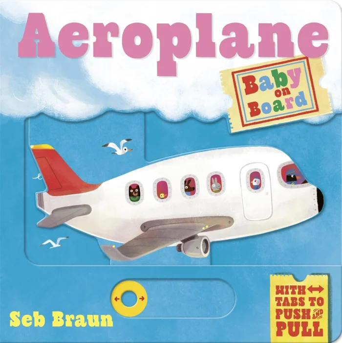 Aeroplane, anglická kniha - leporelo