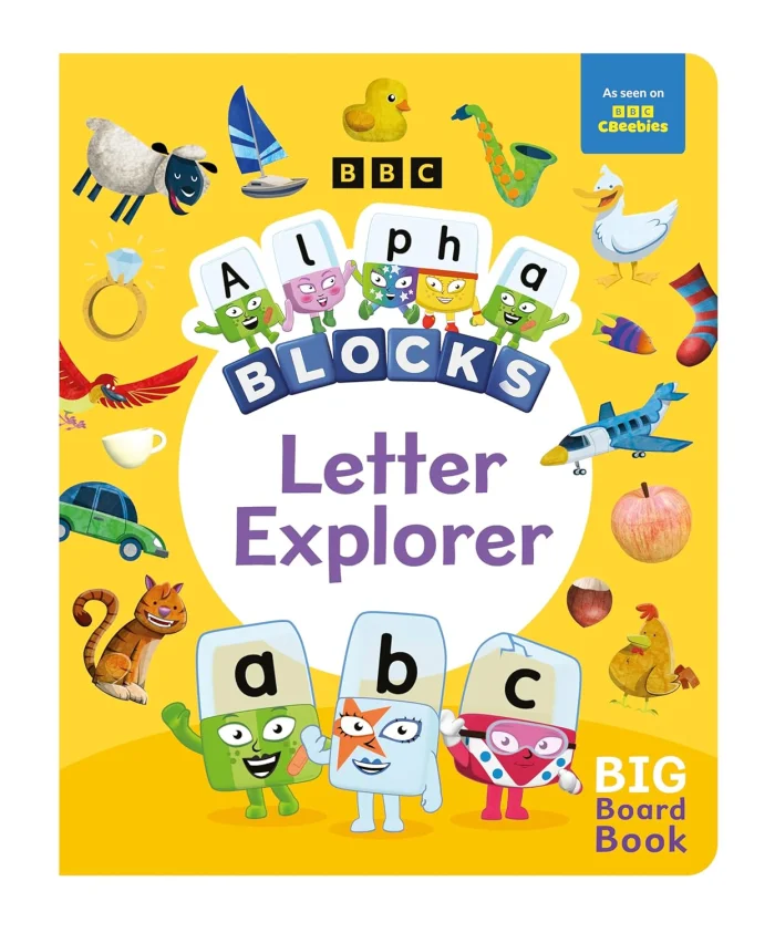 Alphablocks Letter Explorer, anglická kniha - leporelo