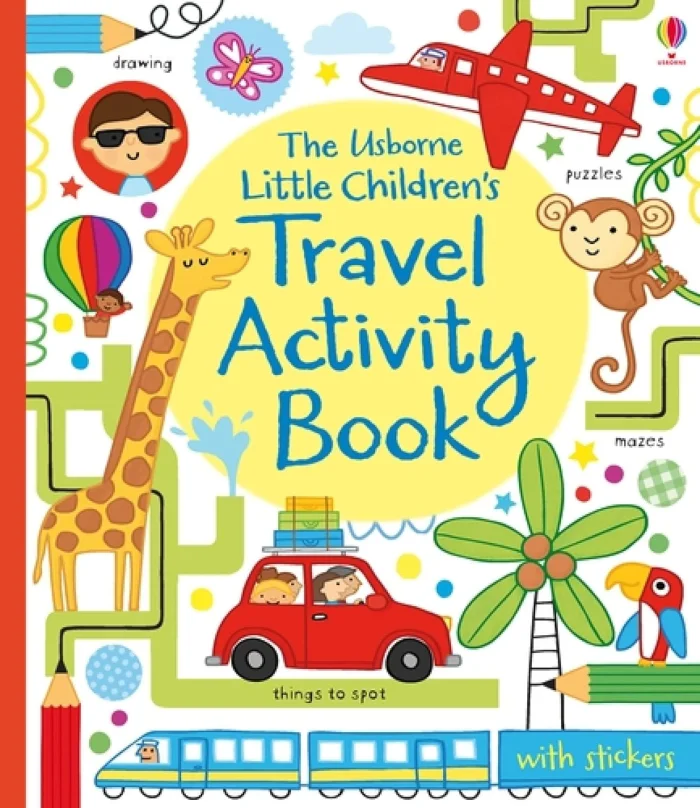 Little Children's Travel Activity Book, anglická kniha s úlohami