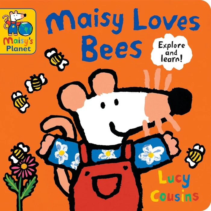 Maisy Loves Bees (A Maisy's Planet Book), anglická kniha - leporelo