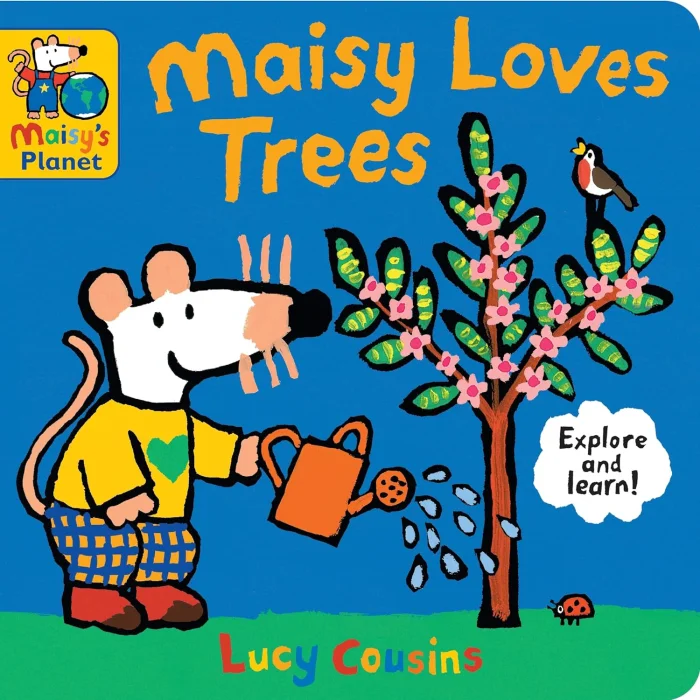 Maisy Loves Trees (A Maisy's Planet Book), anglická kniha - leporelo