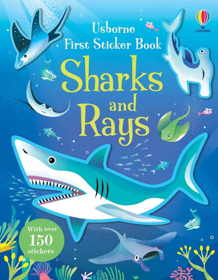 Sharks and Rays, nálepkový zošit