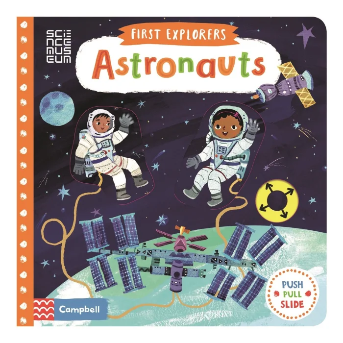 Astronauts, anglická kniha - leporelo