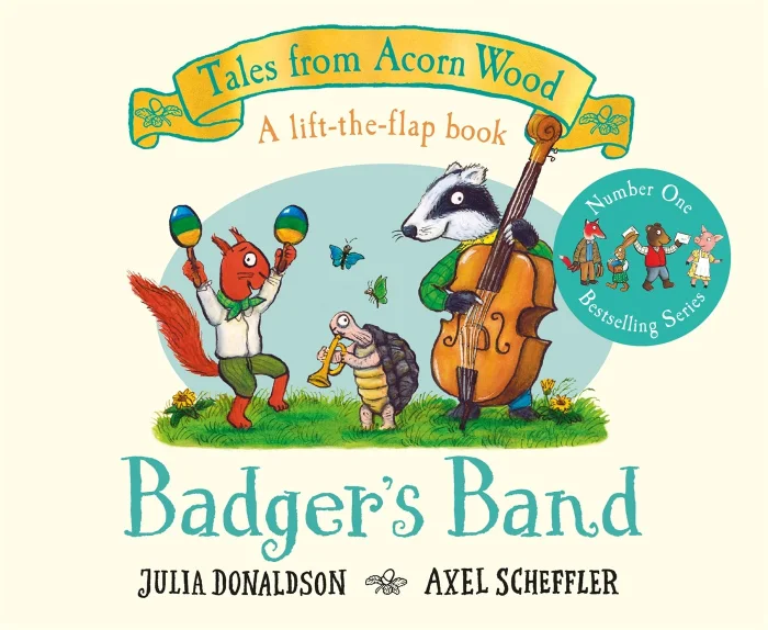 Badger's Band, anglická kniha - leporelo