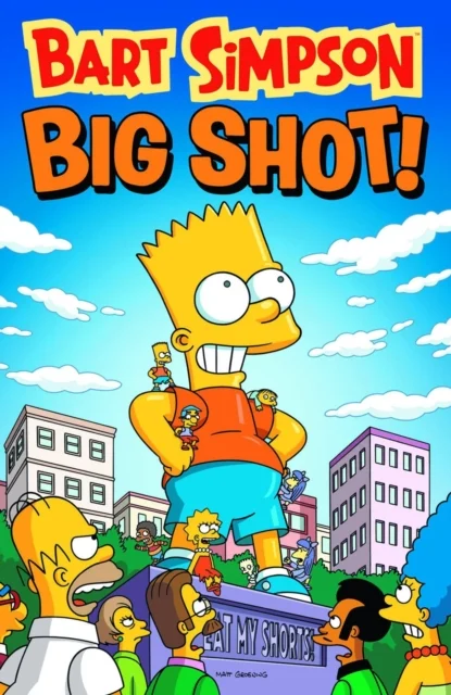 Bart Simpson - Big Shot, anglická kniha - komiks