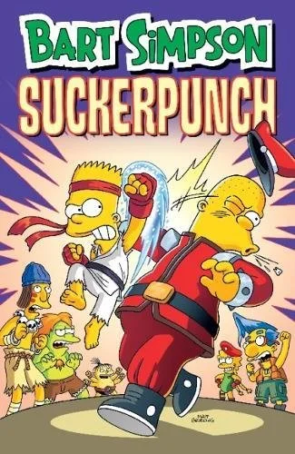 Bart Simpson - Suckerpunch, anglická kniha - komiks