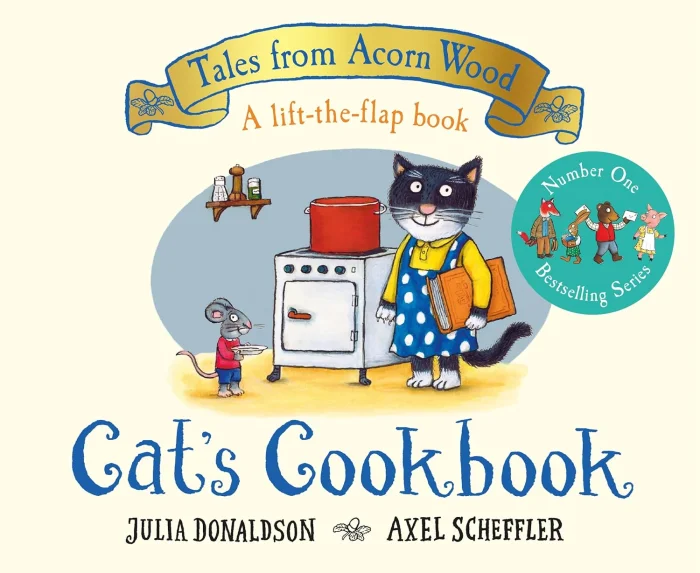 Cat's Cookbook, anglická kniha - leporelo
