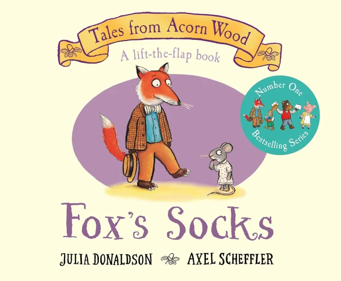 Fox's Socks, anglická kniha - leporelo