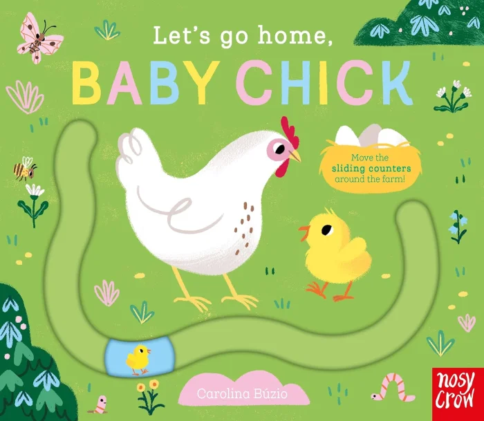 Let's Go Home, Baby Chick, anglická kniha - leporelo