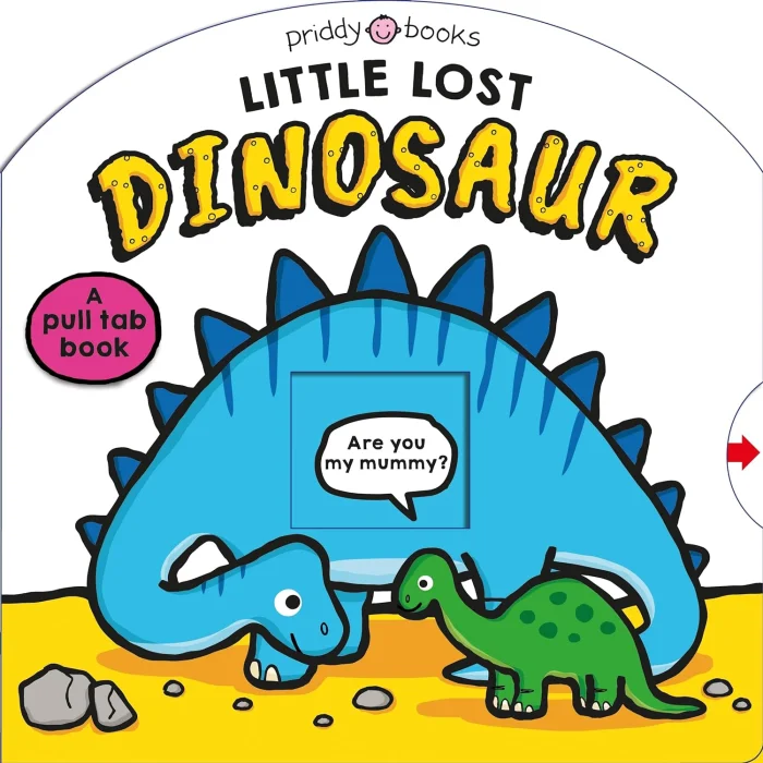 Little Lost Dinosaur, anglická kniha - leporelo