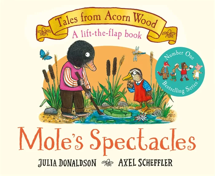 Mole's Spectacles, anglická kniha - leporelo